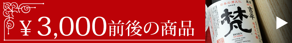 3,000円前後の商品