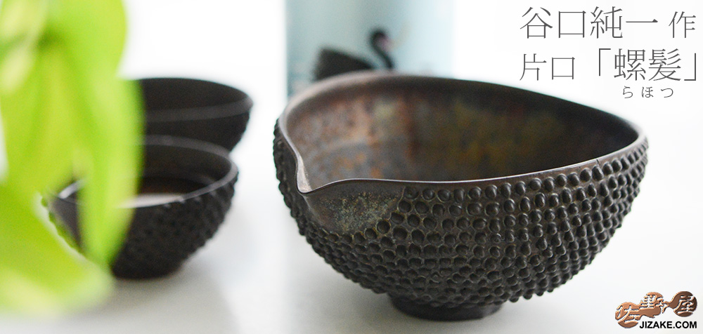  【簡易ラッピング】谷口純一作　片口  螺髪（らほつ）