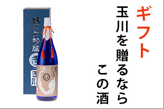 ギフト　玉川を贈るならこの酒　日本酒　木下酒造