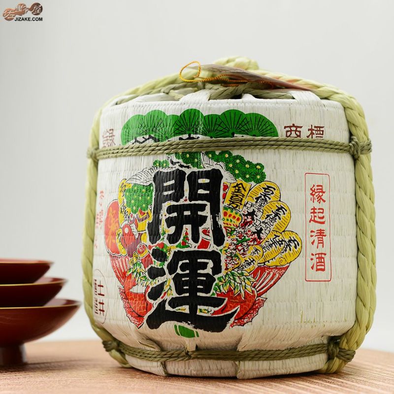 菰冠り（こもかぶり） ◇【箱入】開運 特別純米酒 豆樽菰冠り 1800ml | 日本酒専門店