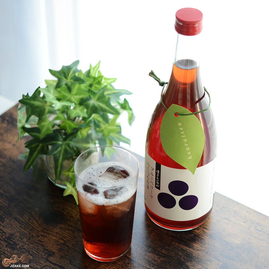 蓬莱泉　ブルーベリーでつくったお酒