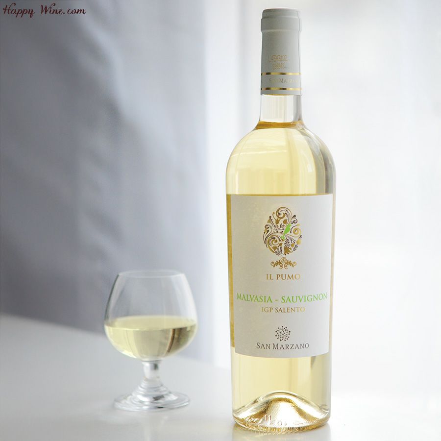 カンティーネ・サン・マルツァーノ　イル・プーモ　ソーヴィニヨン・マルヴァジーア(白)