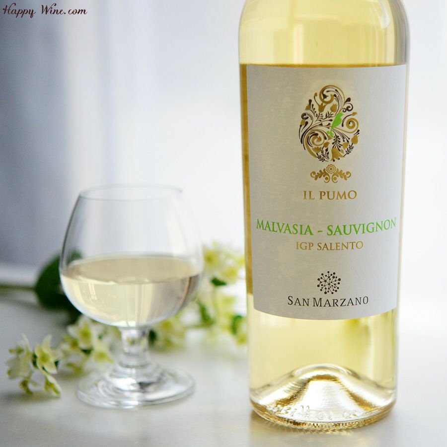 カンティーネ・サン・マルツァーノ　イル・プーモ　ソーヴィニヨン・マルヴァジーア(白)