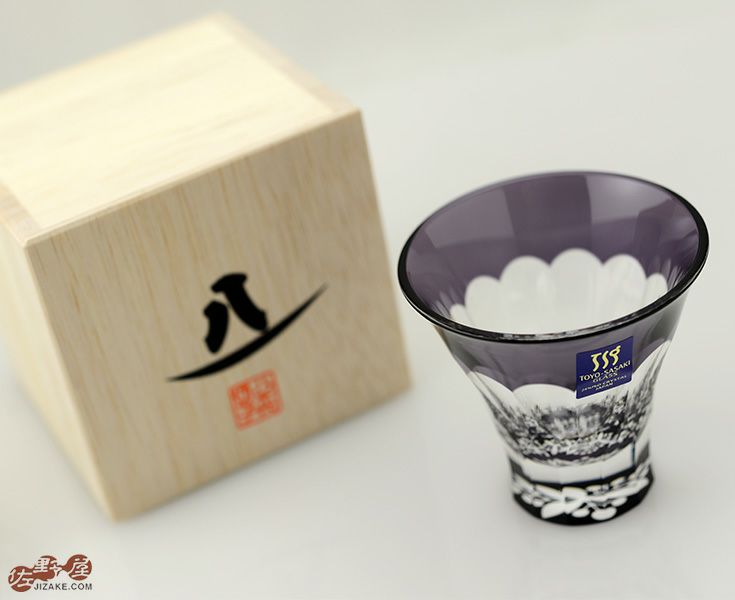 八千代切子・万華鏡【南天柄】 木箱入】八千代切子 万華鏡 杯(南天柄) LS19759SP-C694-S4