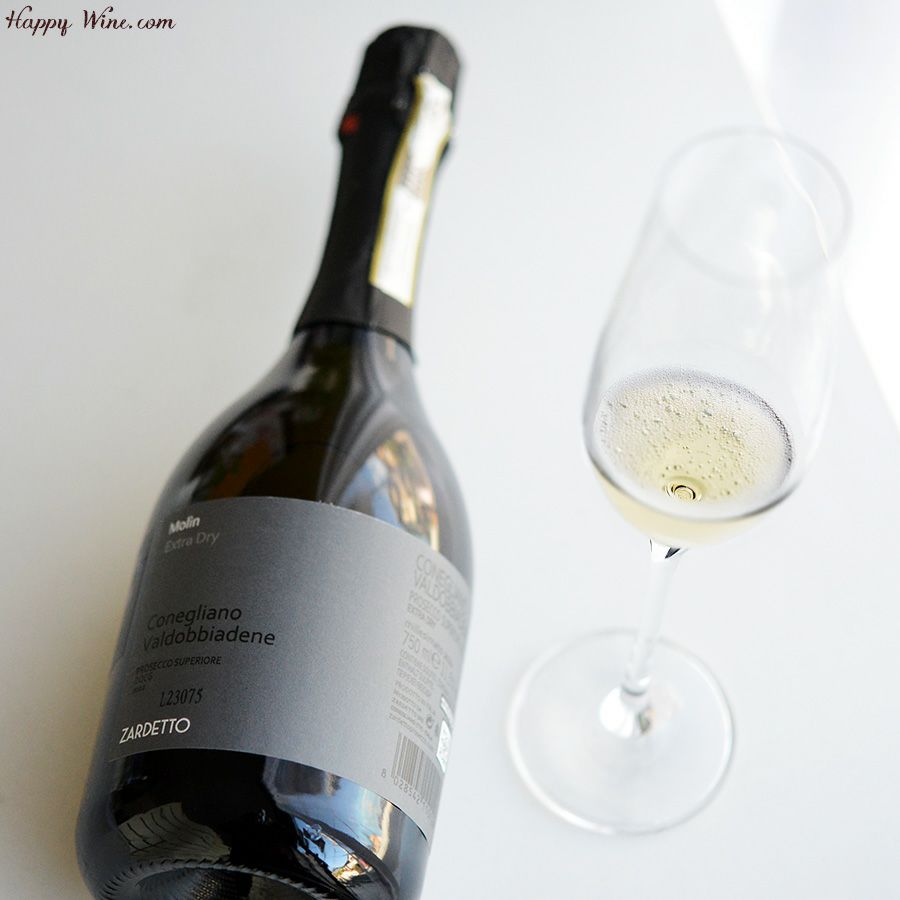 ザルデット　モリン　エクストラ・ドライ　プロセッコ　スペリオーレ (白.泡)