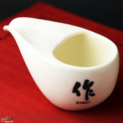 作 萬古焼酒器 「ひとしずく」 白 | 日本酒専門店 佐野屋 JIZAKE.COM