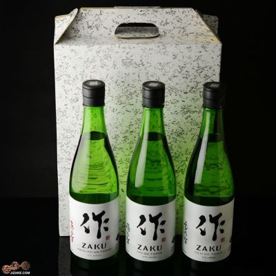 ◇【送料込み】作　恵・穂・玄　三連智(さんれんとも) 日本酒飲み比べセット ギフト包装無料【13】　750ml 3本