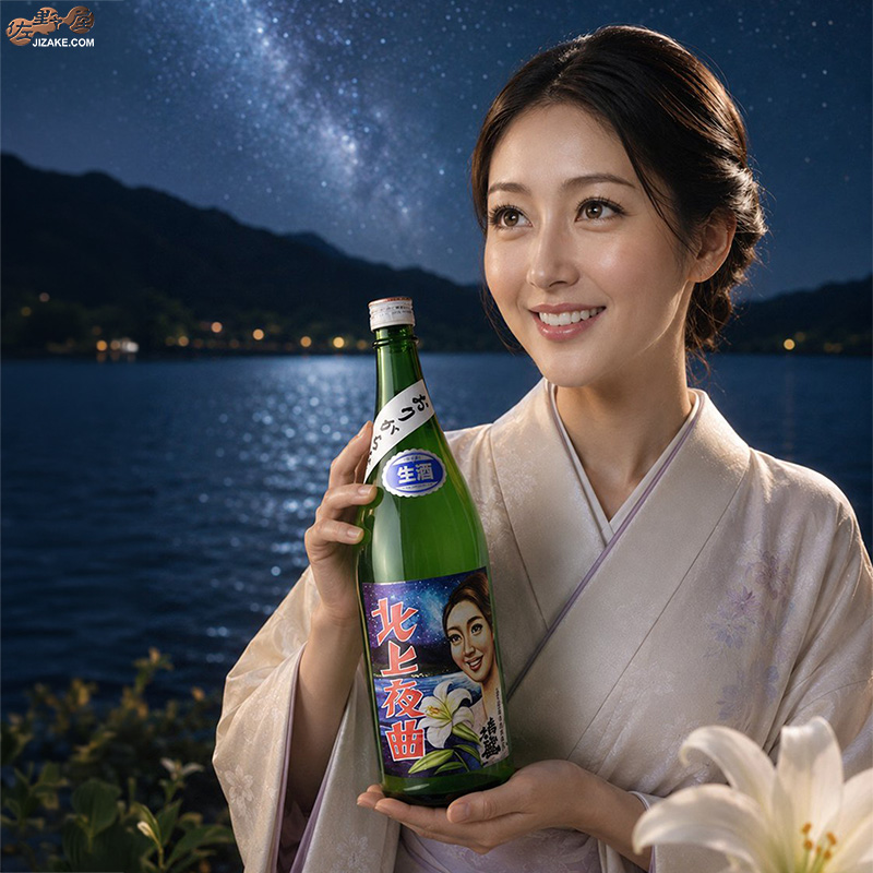 喜久盛　純米酒　北上夜曲(きたかみやきょく)　おりがらみ生原酒