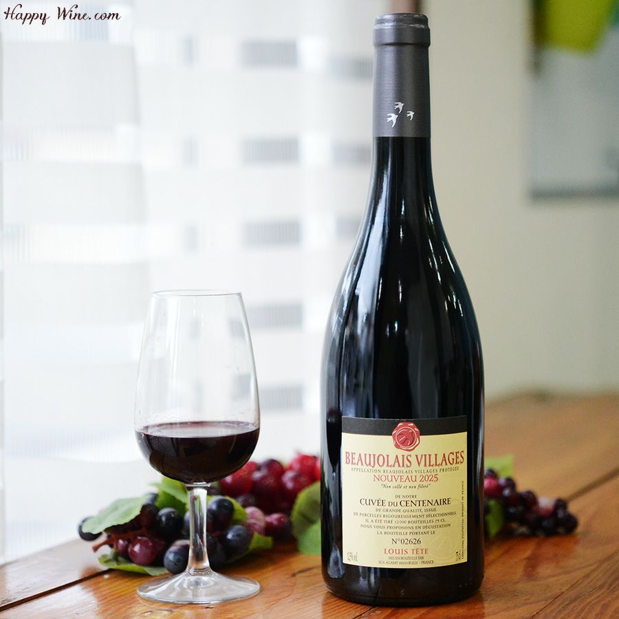 ルイ・テット　ボージョレ・ヴィラージュ・ヌーヴォー　キュヴェ・サントネール(赤)