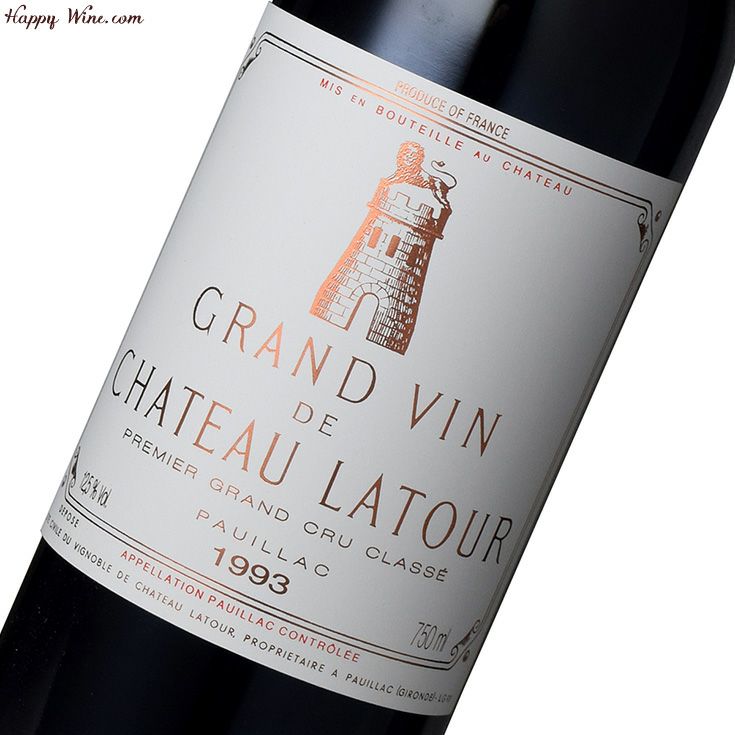 シャトーラトゥール 1993 château LATOUR 750ml - panout2.co.uk