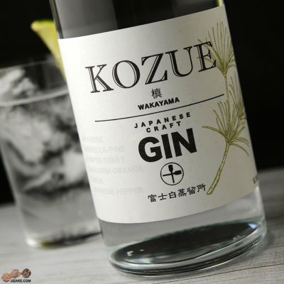 ◎富士白蒸留所 和製クラフトジン 槙 KOZUE 700ml | 日本酒専門店 佐野