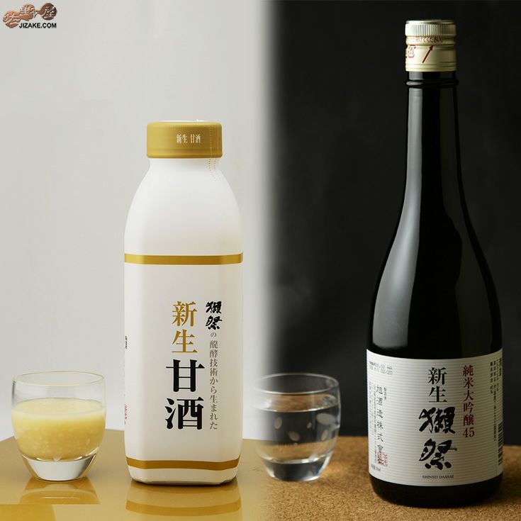 ◇獺祭 甘酒と日本酒の新生セット 720ml 甘酒825g | 佐野屋 JIZAKE.COM