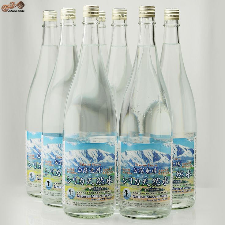 【ケース販売】白露垂珠　仕込み水　シリカ天然水 1800ml×8本