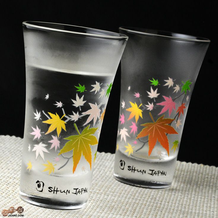 箱入】冷感紅葉 天開グラス ペアセット | 日本酒専門店 佐野屋