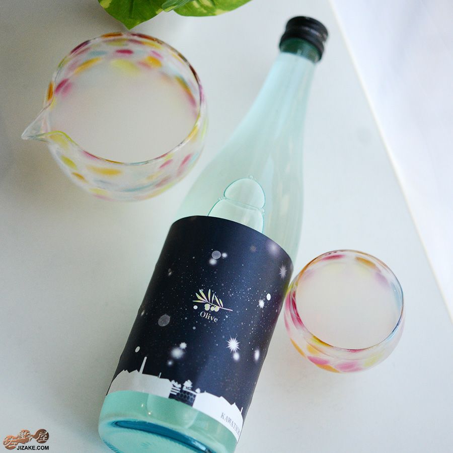 川鶴　KAWATSURU Olive(かわつるオリーブ)　瓶内2次発酵　活性生酒