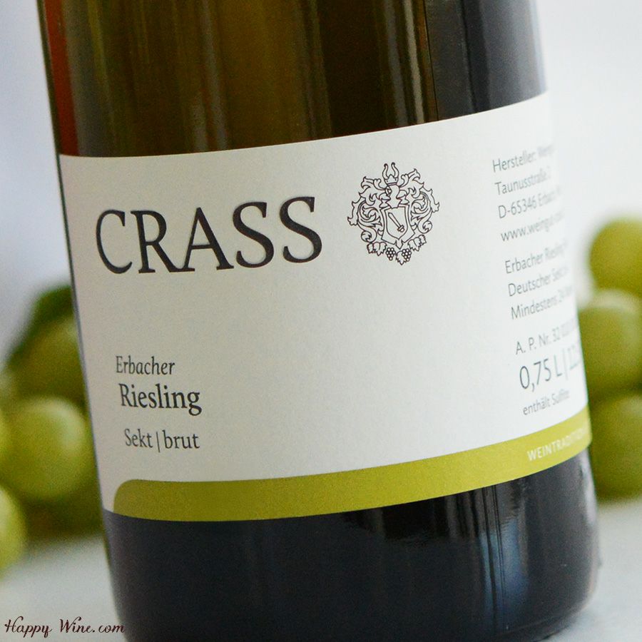 クラス　エアバッハー　リースリング・ゼクト　ブリュット(白.泡)
