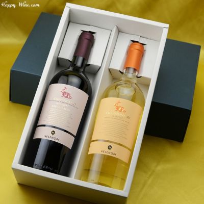 ◎【送料込み・化粧箱入り】イタリアワイン かわいいルックスの実力派セット【2】 750ml×2本
