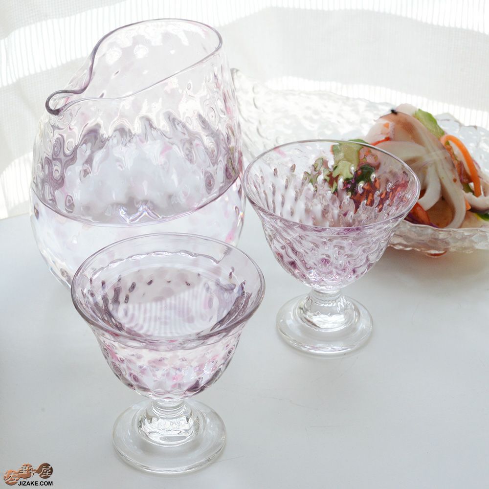 【箱入】ヨーヨー　すみれ　片口　伊藤泰三　SUN GLASS STUDIO KYOTO