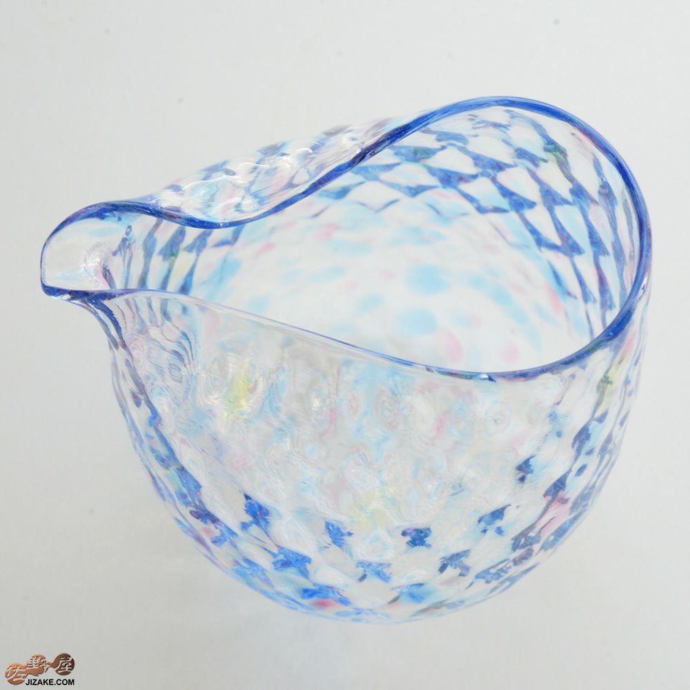 【箱入】ヨーヨー　あさがお　片口　伊藤泰三　SUN GLASS STUDIO KYOTO