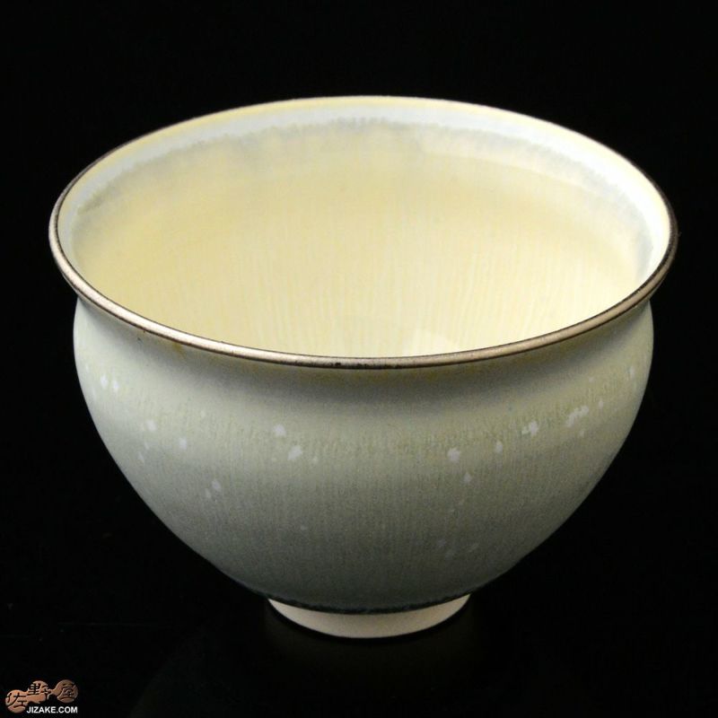 【箱入】観芙　白麗（はくれい）プラチナ彩　ぐい呑 85ml