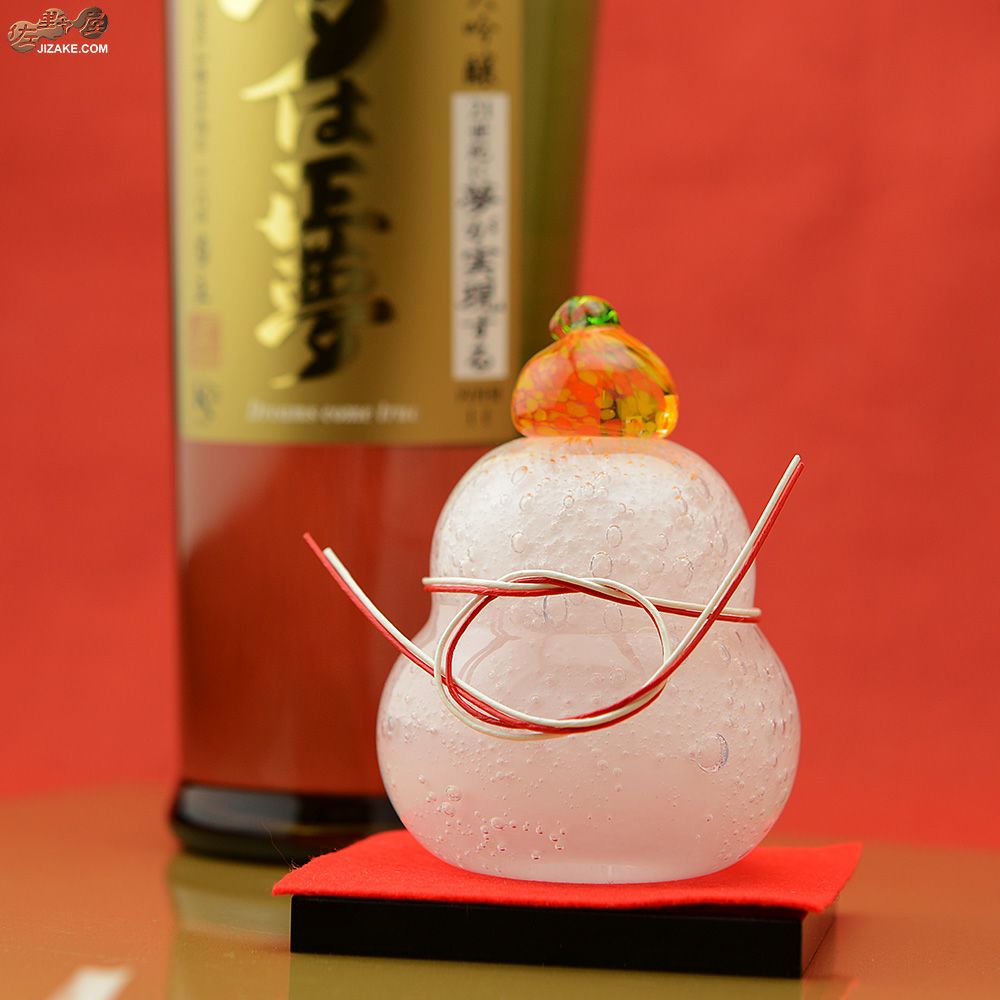 【箱入】鏡もち　小　ガラス作家　伊藤泰三　SUN GLASS STUDIO KYOTO