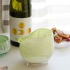 SUN GLASS STUDIO KYOTO  【箱入】風のしらべ　新緑　底 紫蘇色　片口