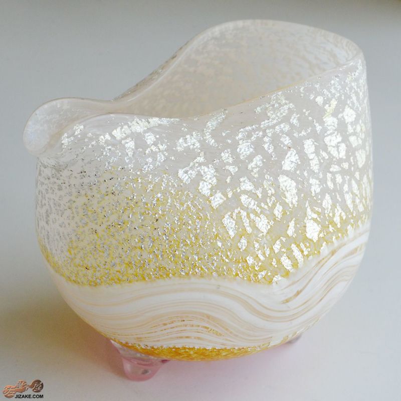 SUN GLASS STUDIO KYOTO　風のしらべ　柚子　片口