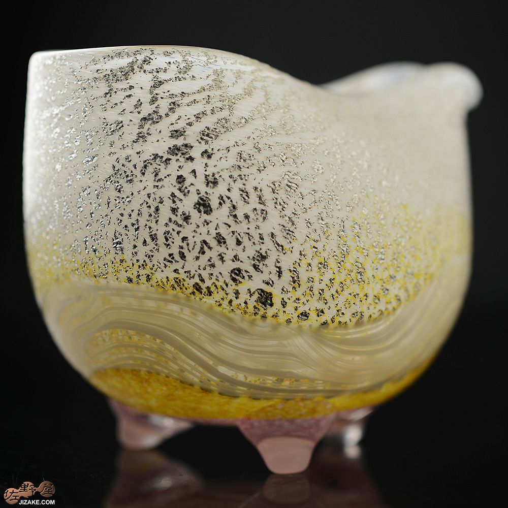 SUN GLASS STUDIO KYOTO　風のしらべ　柚子　片口