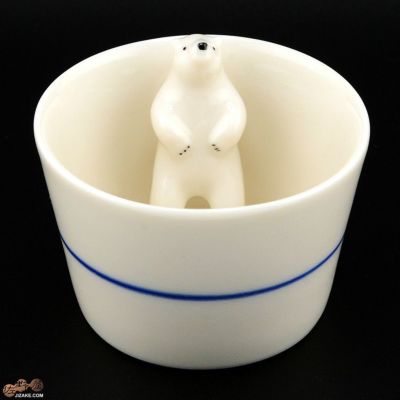 シロクマの熊五郎 白　いい湯だな(簡易ギフトラッピング済)