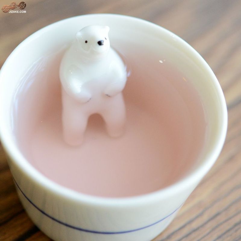シロクマの熊五郎 白 いい湯だな(簡易ギフトラッピング済) | 日本酒専門店 佐野屋 JIZAKE.COM