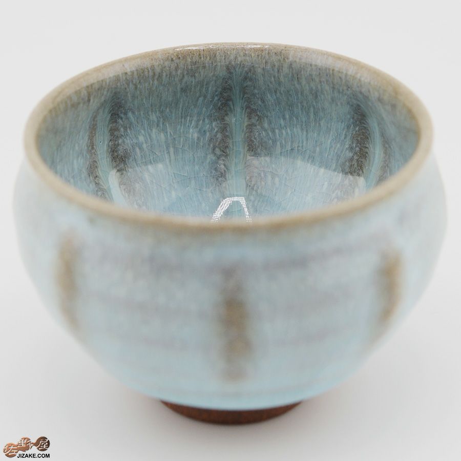 京焼 観芙(みふ) 　石戸 生 湖白盃　壱(いち)　