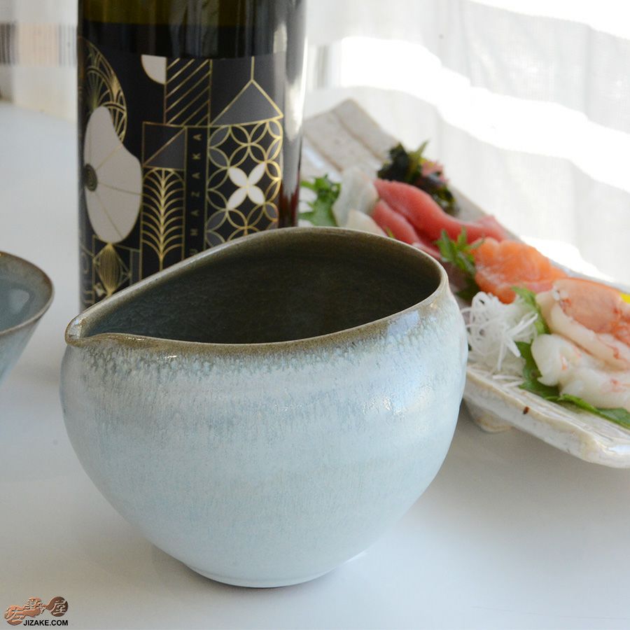 京焼 観芙(みふ)　石戸 生 時雨片口　壱(いち)