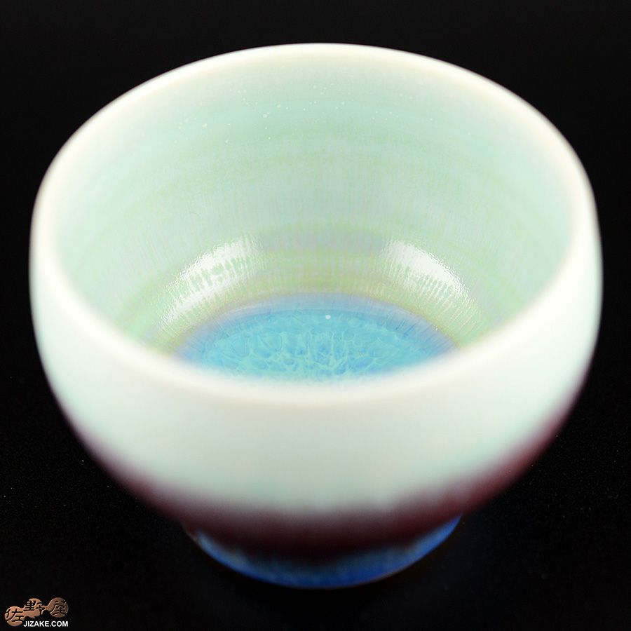 加藤まり香 ぐい呑み 睡蓮A | 日本酒専門店 佐野屋 JIZAKE.COM