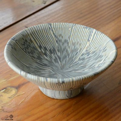 【箱入】練り込み 麦穂（ばくすい）盃