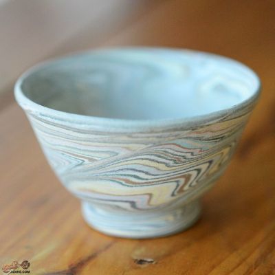 【箱入】練り込み　幻惑　ぐい呑　小