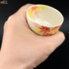 【箱入】紅葉　ぐい呑み