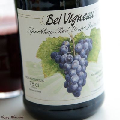 ◎【ジュース】ベルビニョー　スパークリング・グレープジュース　レッド(イタリア赤ブドウジュース)　750ml