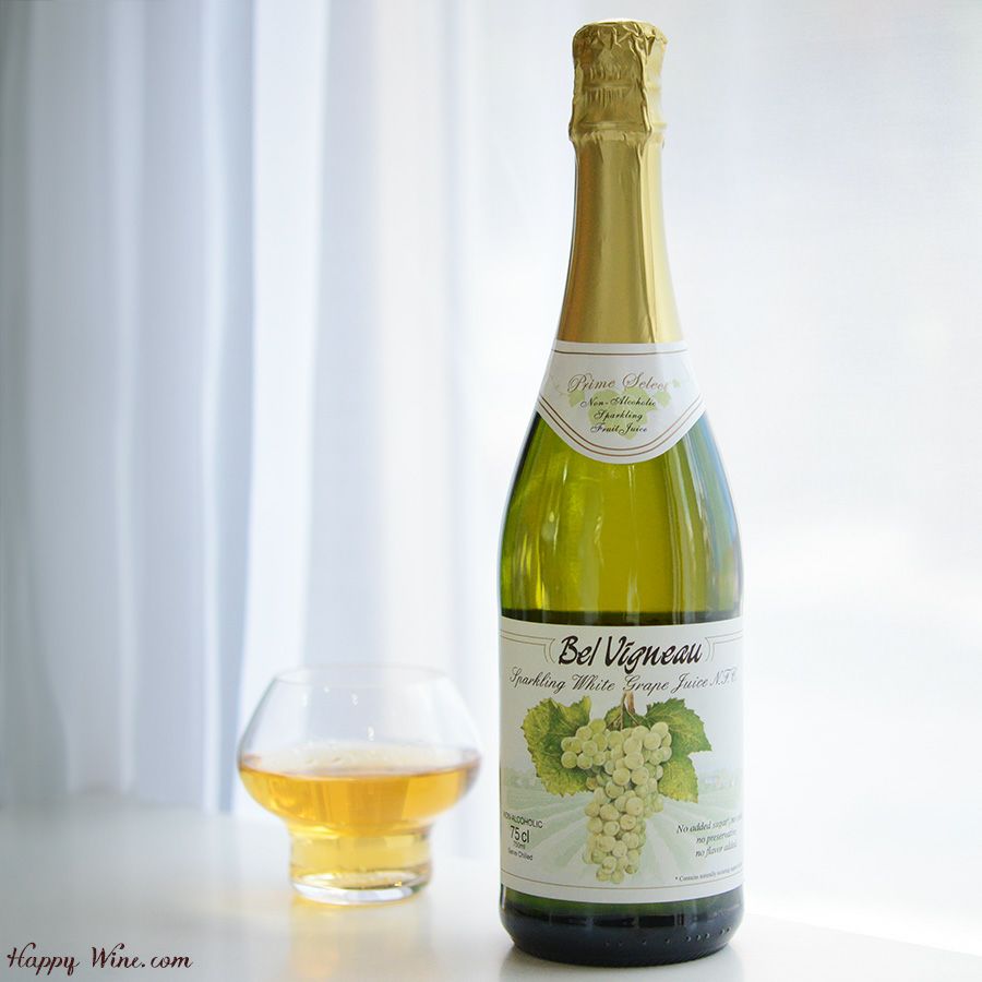 ベルビニョー　スパークリング・グレープジュース　ホワイト(イタリア白ブドウジュース)