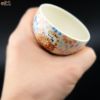 永野健二 【箱入】針鼠　ぐい呑み　はりねずみ