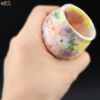 瀬戸焼 【箱入り】野村晃子 花酒器 壺型
