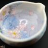 瀬戸焼 【箱入り】野村晃子 花酒器 片口　