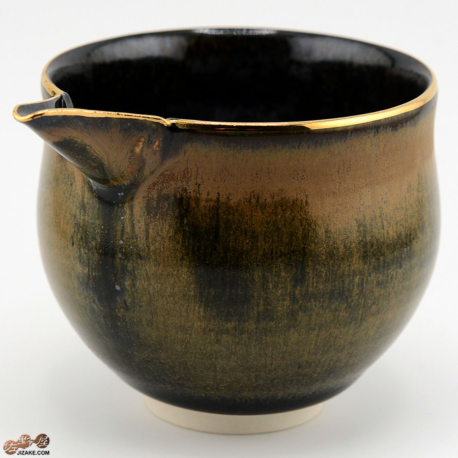 京焼 観芙(みふ) 【箱入】早川元観　山紫（さんし）　片口