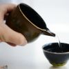 京焼 観芙(みふ) 【箱入】早川元観　山紫（さんし）　片口