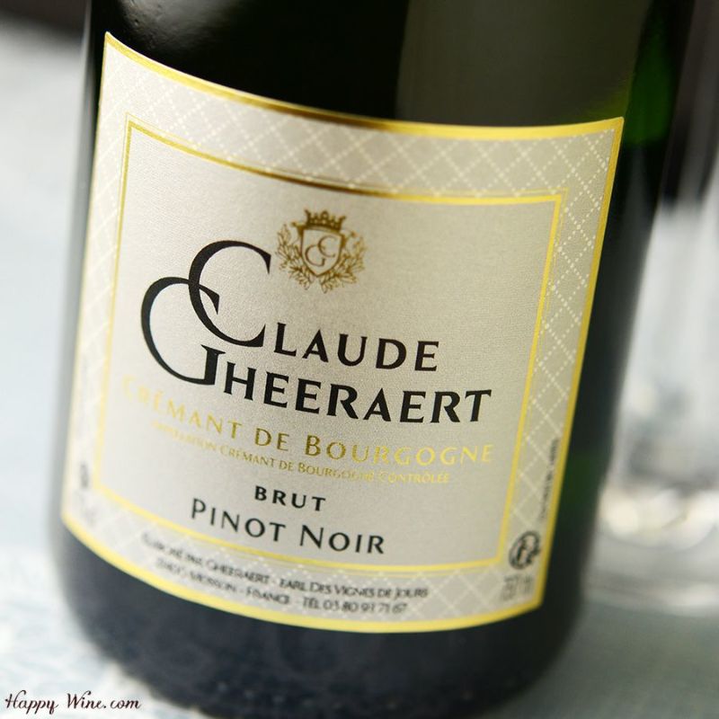 ドメーヌ・クロード・ゲラエール　クレマン・ド・ブルゴーニュ　ピノ・ノワール　ブリュット(白.泡)