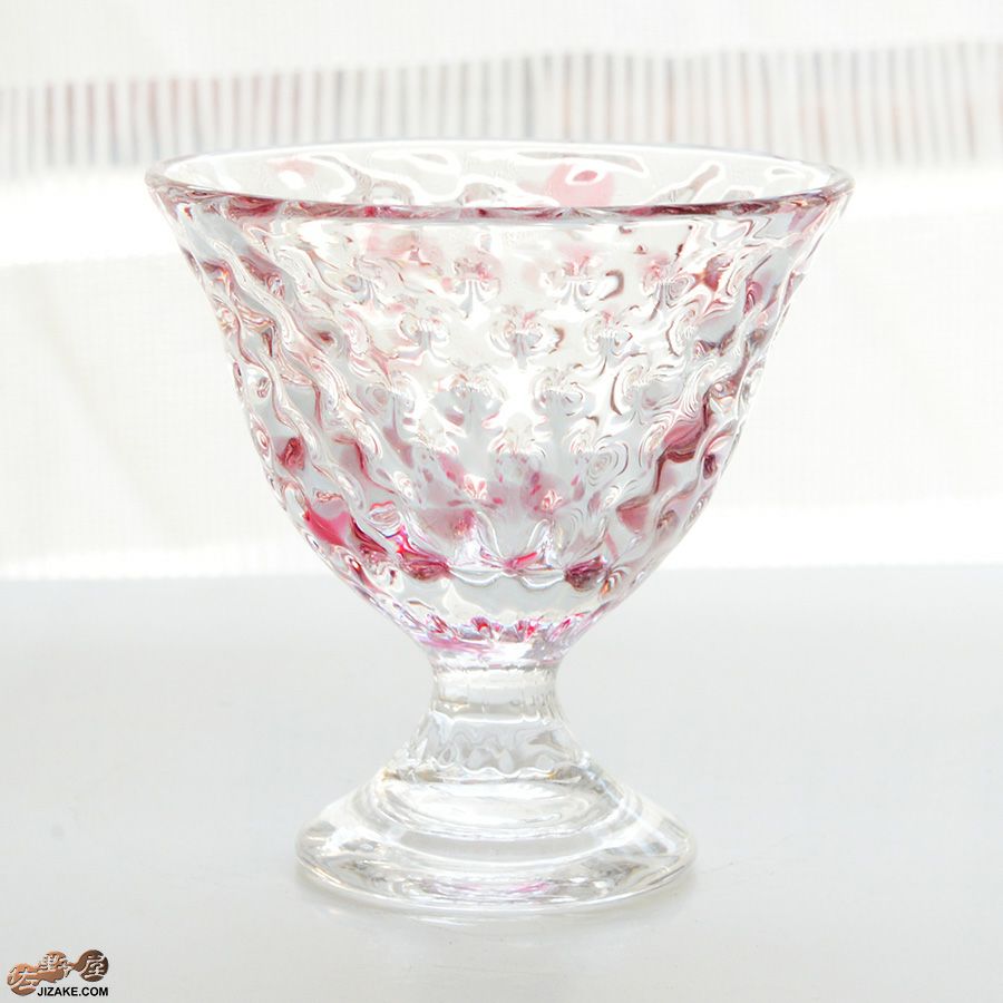 SUN GLASS STUDIO KYOTO 伊藤泰三 【箱入】ヨーヨー　なでしこ　酒盃