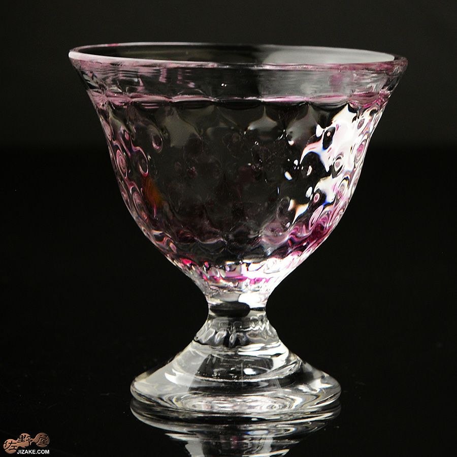 SUN GLASS STUDIO KYOTO 伊藤泰三 【箱入】ヨーヨー　なでしこ　酒盃