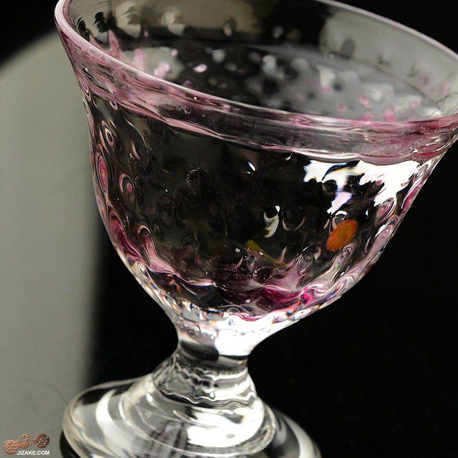 SUN GLASS STUDIO KYOTO 伊藤泰三 【箱入】ヨーヨー　なでしこ　酒盃