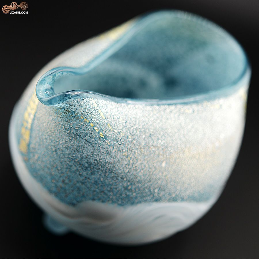 SUN GLASS STUDIO KYOTO 【箱入】風のしらべ　雨情　片口