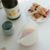 SUN GLASS STUDIO KYOTO 【箱入】風のしらべ　雪いちご　片口