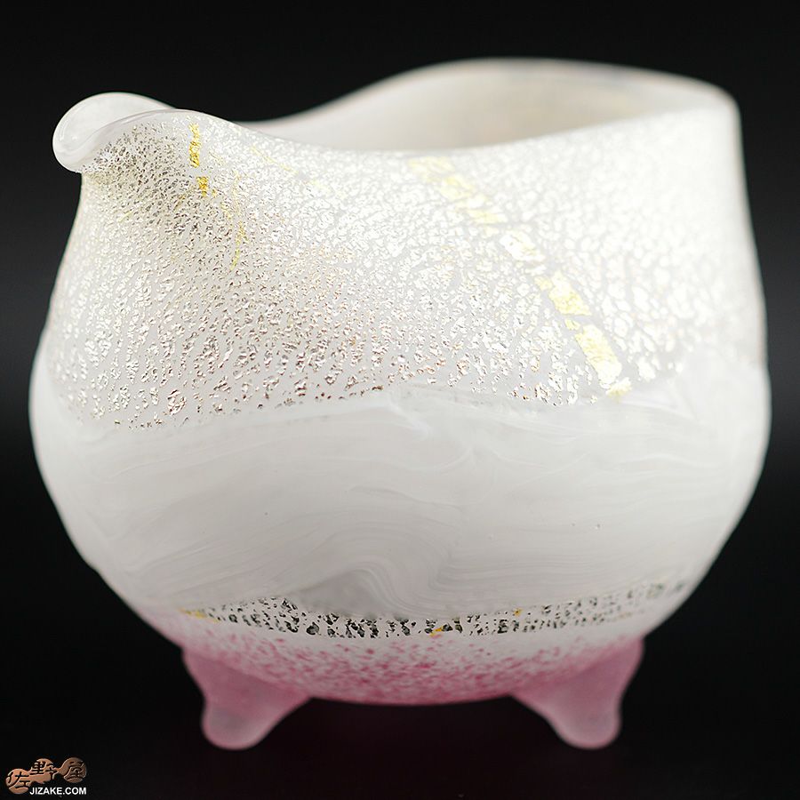 SUN GLASS STUDIO KYOTO 【箱入】風のしらべ　雪いちご　片口